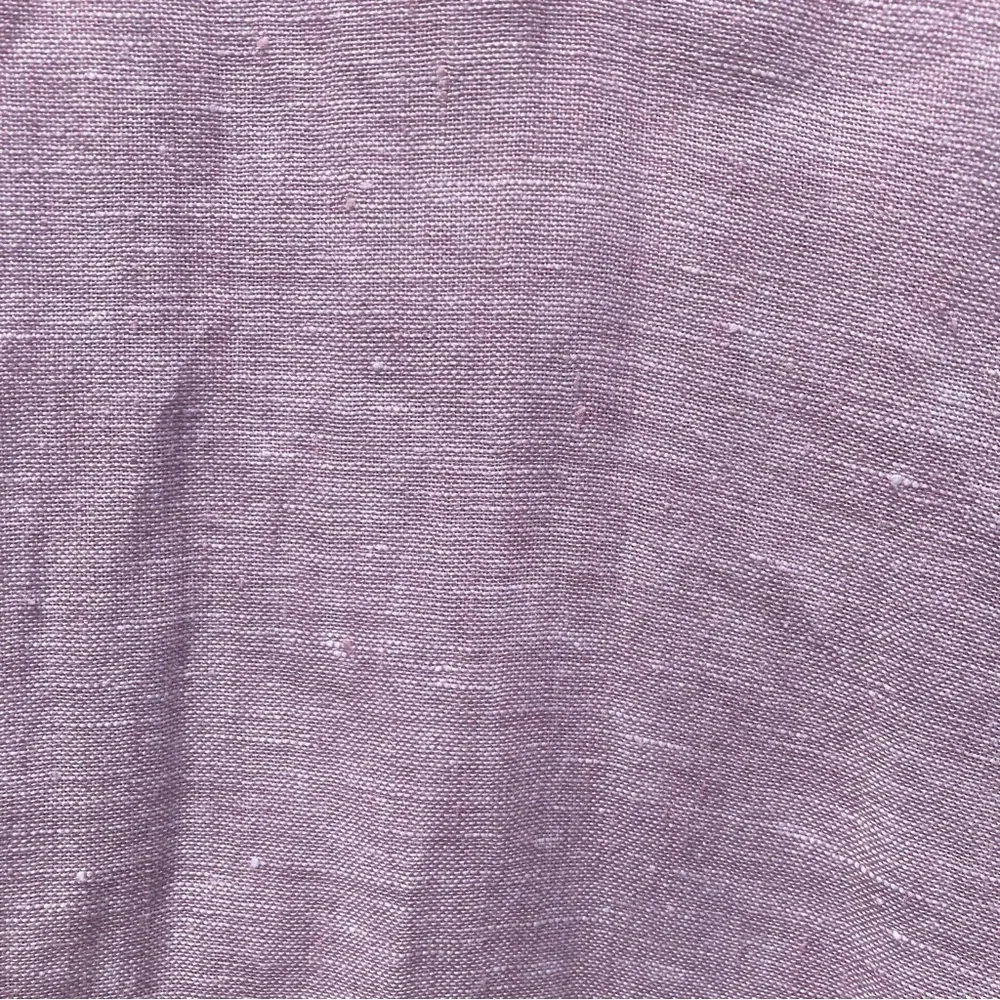 Tahari 100% linen over shirt. Soft lilac. Size XL - Picture 6 of 6